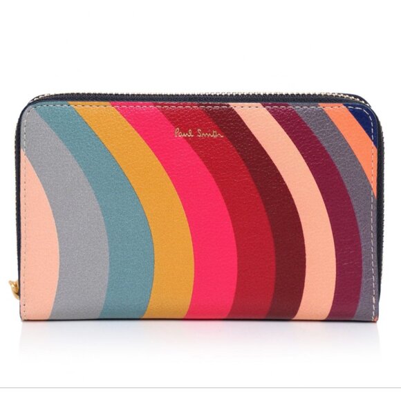 Paul Smith Swirl Leather Wallet - Picture 1 of 11